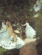 Claude Monet Women in the Garden oil